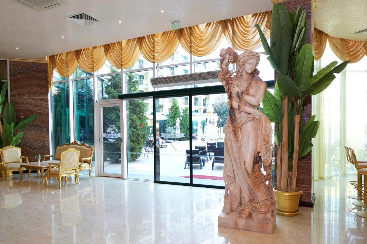 Planeta Hotel & Aquapark Free Beach Access Slăntjev Brjag Exteriör bild Lobby