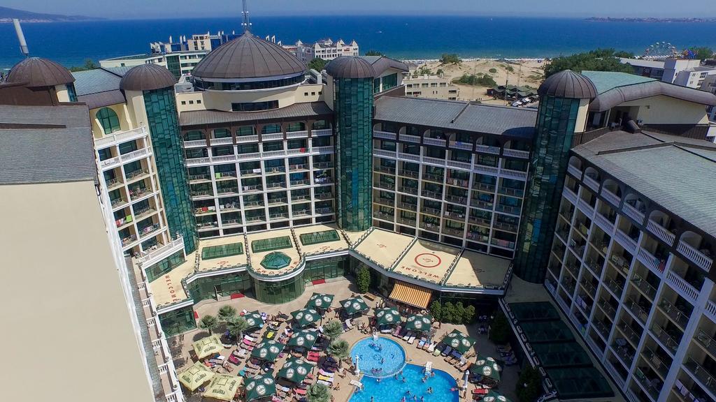 Planeta Hotel & Aquapark Free Beach Access Slăntjev Brjag Exteriör bild Royal Holiday Palace