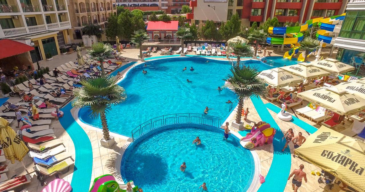 Planeta Hotel & Aquapark Free Beach Access Slăntjev Brjag Exteriör bild The Aqua Park